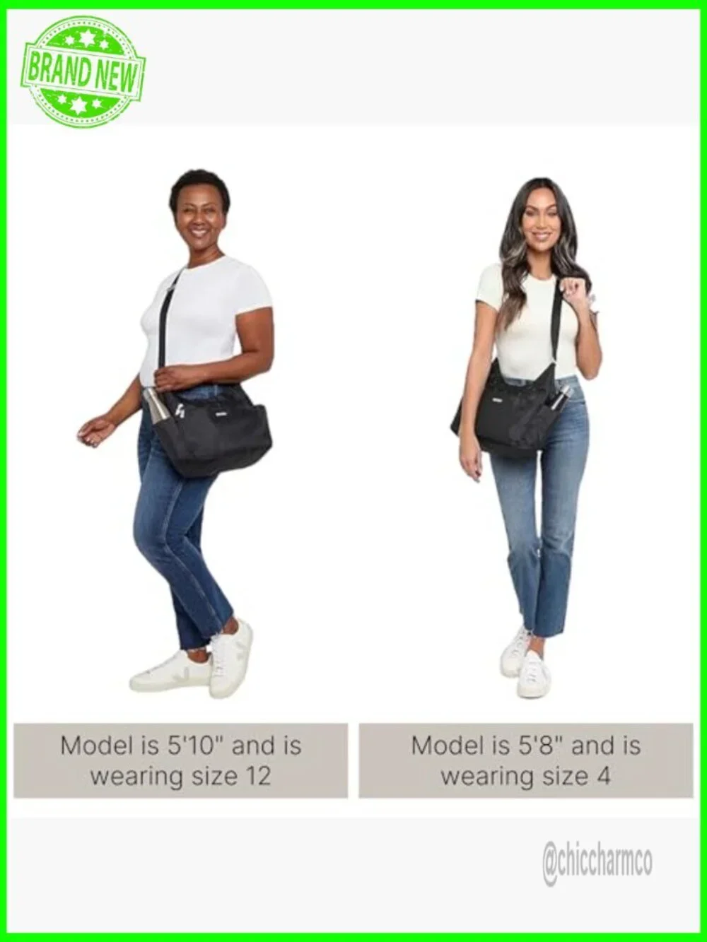 Lightweight Travel Hobo Crossbody Bag with RFID Protection and Luggage Sleeve